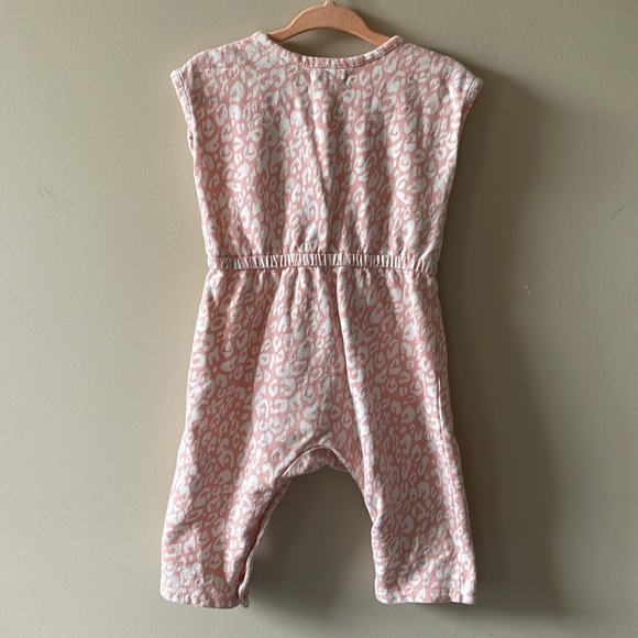 PEEK Baby Pink Cheetah Print Jumpsuit 6-12 months - Picture 5 of 6